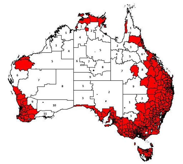 Sparsely populated regions of Australia | Chaitanya's Random ...
